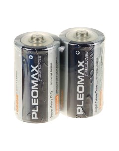 Батарейка Pleomax LR20 2BL солевая 1 шт Samsung