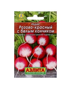 Семена Редис Розово красный с б к Лидер 3 г Агрофирма аэлита