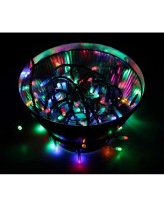 Световая гирлянда новогодняя Нить 1029871 20 м разноцветный RGB Neon-night