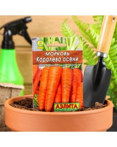 Семена Морковь Королева осени Лидер 2 г Агрофирма аэлита