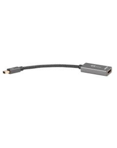 Адаптер TA565 miniDP HDMI F 0 15м оплетка 4K 60Hz Telecom