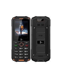 Сотовый телефон R240 Black Orange F+