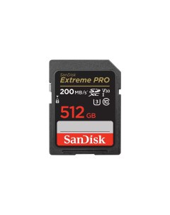 Карта памяти 512Gb Extreme Pro Secure Digital UHS I SDSDXXD 512G GN4IN Sandisk