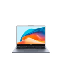 Ноутбук MateBook D 14 53013XET Intel Core i5 12450H 3 3GHz 16384Mb 512Gb SSD Intel UHD Graphics Wi F Huawei