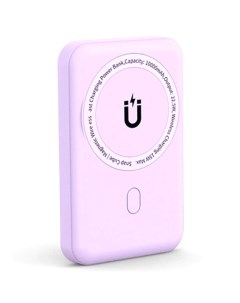 Внешний аккумулятор Power Bank Snap Cube SC 10000mAh Purple 6936686409391 Wiwu