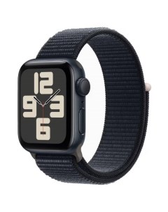Умные часы Watch SE GPS 44mm Midnight Aluminium Case with Midnight Sport Loop MREA3 Apple