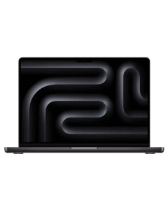 Ноутбук MacBook Pro 14 2023 Английская раскладка клавиатуры Space Black MRX53 M3 Max 36Gb 1Tb SSD Wi Apple