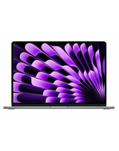 Ноутбук MacBook Air 13 2024 Английская раскладка клавиатуры Space Grey MRXN3 M3 8192Mb 256Gb SSD Wi  Apple