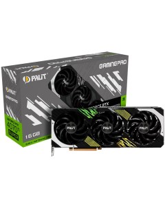 Видеокарта GeForce RTX 4070Ti Super GamingPro 16Gb 2340MHz PCI E 4 0 16384Mb 21000MHz 256 bit HDMI 3 Palit
