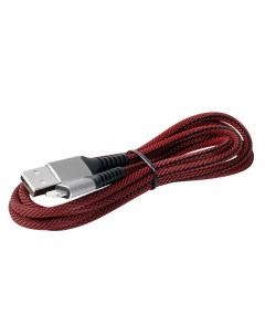 Аксессуар USB Lightning 3А 1 5m Black Red ELX CDC09 C43 Ergolux