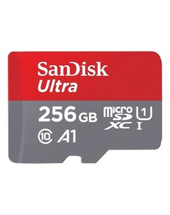 Карта памяти 256Gb Ultra Micro Secure Digital XC A1 C10 U1 UHS I SDSQUAC 256G GN6MN Sandisk