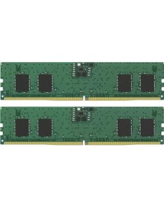 Оперативная память для компьютера 16Gb 2x8Gb PC5 44800 5600MHz DDR5 DIMM CL46 ValueRAM KVR56U46BS6K2 Kingston