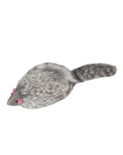 Игрушка Мышь серая для кошек 1шт 4 90 100 мм Триол