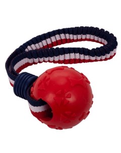 Игрушка Мяч Marli на резинке для собак 6 см Каскад