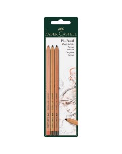 Набор карандашей пастельных Faber castell Pitt Pastel 3 цв профессиональные Faber–сastell