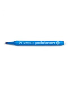 Маркер перманентный Paintman 1 0 мм цв синий Sketchmarker