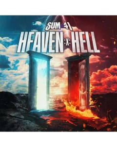 Рок Sum 41 Heaven x Hell Limited Black Red Quads With Cyan Splatter 2LP Bmg rights