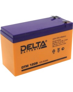 Комплект Аккумуляторная батарея Delta DTM1209 12V 9Ah 10 шт Delta battery
