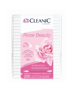 Rose Beauty Гигиенические ватные палочки 200 0 Cleanic