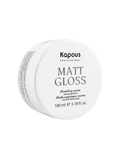 Моделирующая паста для волос сильной фиксации Matt Gloss 100 0 Kapous