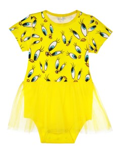 Платье боди детское трикотажное для девочек Playtoday newborn-baby