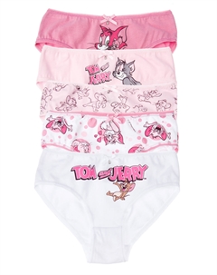 Трусы трикотажные для девочек, 5 шт в комплекте Playtoday kids