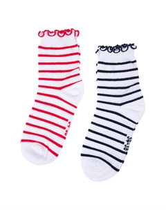Носки трикотажные для девочек, 2 пары в комплекте Playtoday tween