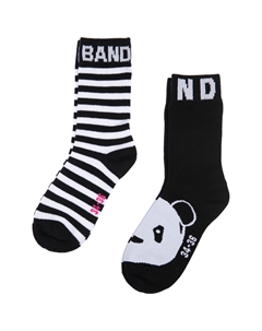 Носки трикотажные для девочек, 2 пары в комплекте Playtoday tween