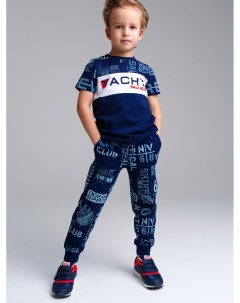 Комплект трикотажный для мальчиков фуфайка футболка брюки Playtoday kids