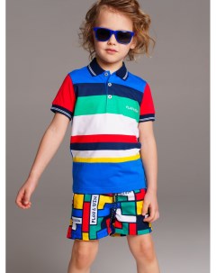 Сорочка трикотажная с воротником поло для мальчиков Playtoday kids