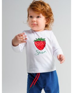 Фуфайка детская трикотажная для девочек футболка с длинными рукавами Playtoday newborn-baby