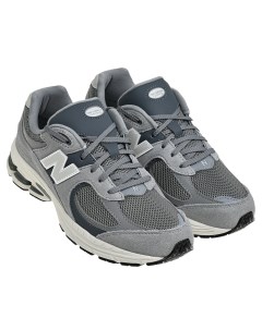 Кроссовки с белым лого серые New balance