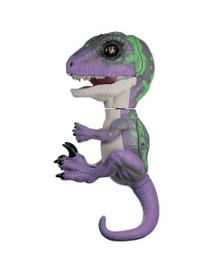 Интерактивная игрушка Fingerlings 3784 Динозавр Рейзор фиолетовый т зеленый 12см 3784 Динозавр Рейзо