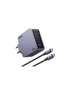 Зарядное устройство X763 Nexode Pro 160W USB A 3xUSB C Grey 25877 Ugreen