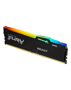 Модуль памяти Fury Beast RGB DDR5 DIMM 4800MHz PC38400 CL38 16Gb KF548C38BBA 16 Kingston