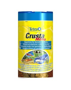 Корм для рыб Crusta menue для раков и креветок 4 вида 100мл Tetra