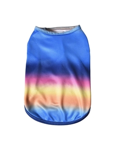 Футболка для собак Sunset разноцветная р. M (длина спины 35см, обхват груди 32-36см) Foxie