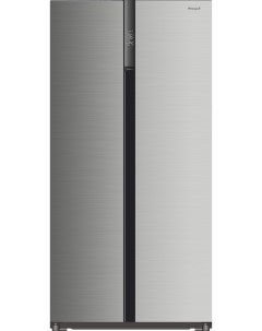 Холодильник Side by Side WSBS 590 NoFrost Inverter Premium Inox Glass Weissgauff