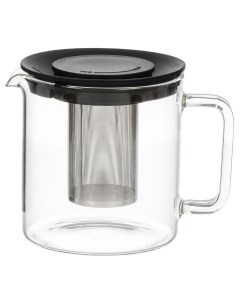 Чайник заварочный стекло 1 л с ситечком Bobbio 401 051 Tavolone