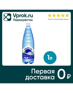 Вода питьевая газированная 1л Шишкин лес