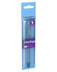 Ручка шариковая I 10 синяя 0 4мм 1 шт Berlingo