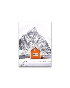 Картина на холсте Зимний домик Дом корлеоне
