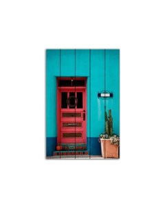 Картина Розовая дверь Дом корлеоне