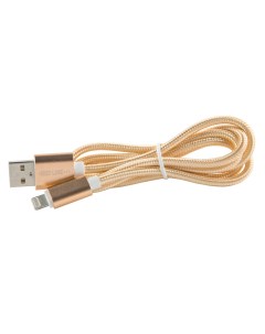 Кабель USB Lightning 8 pin 1м золотистый Red line