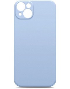 Чехол накладка для смартфона Apple iPhone 14 Plus силикон микрофибра лавандовый 70842 Borasco