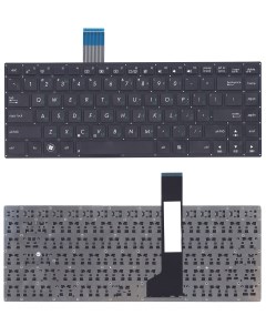 Клавиатура для ноутбука Asus K46 K46C черная Nobrand