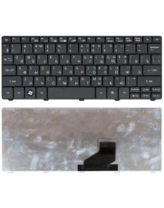 Клавиатура для ноутбука Acer Aspire One 521 532H AO532H D255 D260 D270 NAV50 PAV80 черная Nobrand