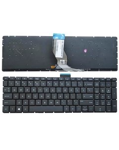 Клавиатура HP Pavilion 17 G021UR черная с подсветкой Nobrand
