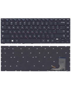 Клавиатура для ноутбука Samsung 470R4E черная с подсветкой Nobrand