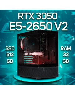 Системный блок Xeon E5 2650 RTX 3050 8 Гб RAM 32GB SSD 512GB XEON_26 Engageshop